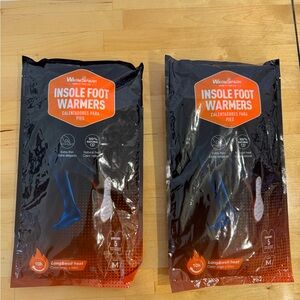 WarmSpark Insole Feet Warmers 5 Pack - 10 Hours Warm Feet Medium (lot of 2=10)